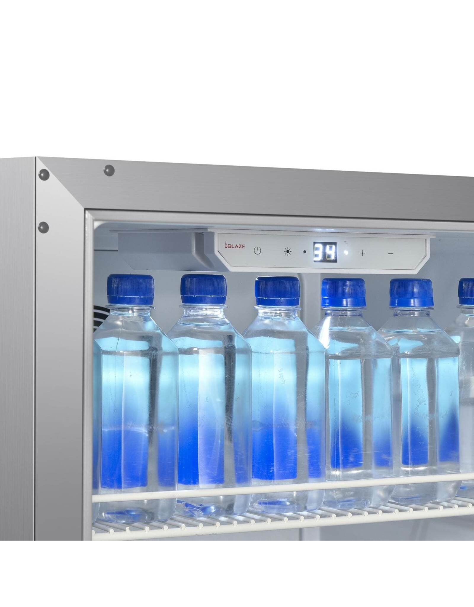 Blaze Outdoor Products Blaze 20-Inch 4.3 Cu. Ft. Outdoor Rated Refrigerator w/ Lock - BLZ-SSRF20-4.3