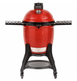 Kamado Joe Kamado Joe Classic Joe III w/ Cart, Hyperbolic Insert, Aluminum Side Shelves, Heat Def, D&C, Tools - KJ15040921