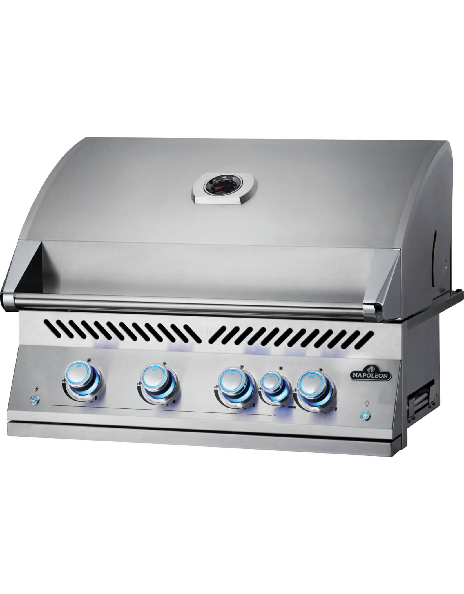Napoleon Napoleon 700 Series 5-Burner 32-Inch Built-In Natural Gas Grill w/ Rotisserie & SafetyGlow - BIG32RBNSS-1