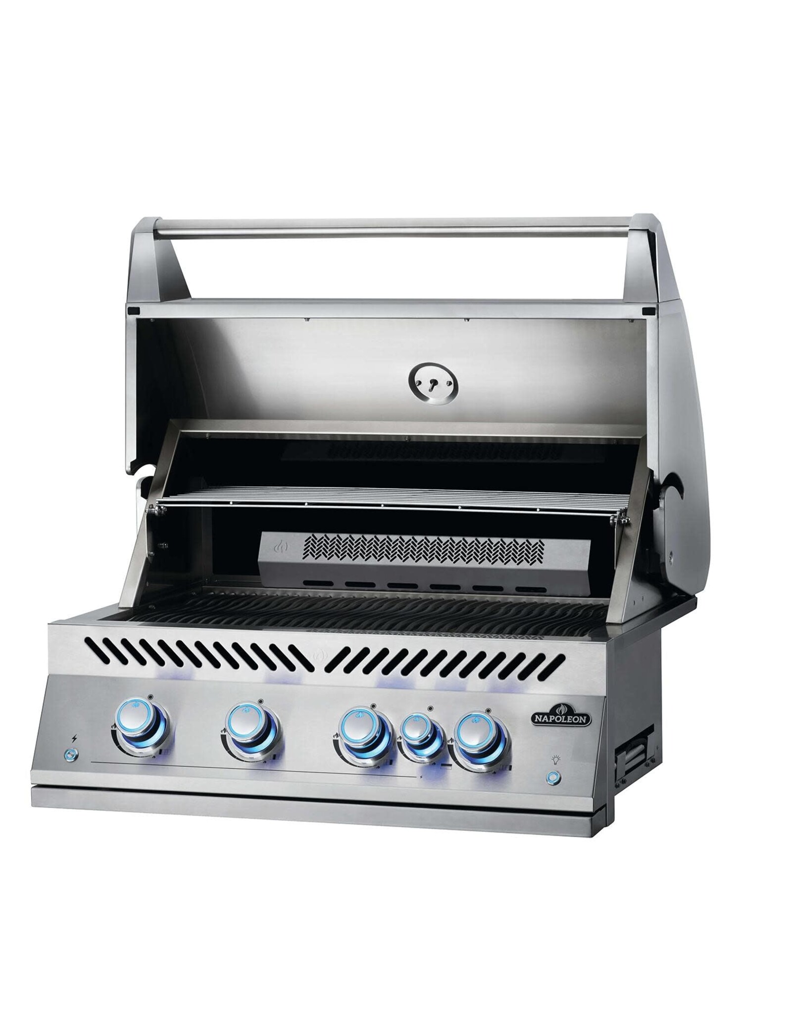 Napoleon Napoleon 700 Series 5-Burner 32-Inch Built-In Propane Grill w/ Rotisserie & SafetyGlow - BIG32RBPSS-1