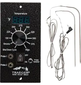 Traeger Traeger Plastic/Steel Grill Temperature Controller and Meat Thermometer For Traeger Pro 33/34 - BAC365