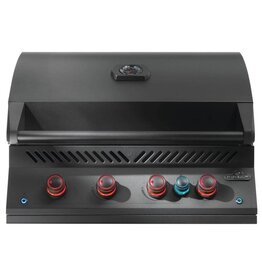 Napoleon Built-In 700 Series Gas Grill with Infrared Rear Burner  Matte Black Stainless Steel