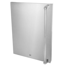 Blaze Outdoor Products Blaze Left Hinge Stainless Door Upgrade For Blaze BLZ-SSRF130 4.5 Cu. Ft. Refrigerator - BLZ-SSFP-4.5LH
