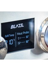 Blaze Outdoor Products Blaze LTE PRO 40-Inch 5-Burner Built-in Propane Gas Grill w/ Digital Temperature Screen & Rear Infrared Burner - BLZ-5LTEPRO-LP