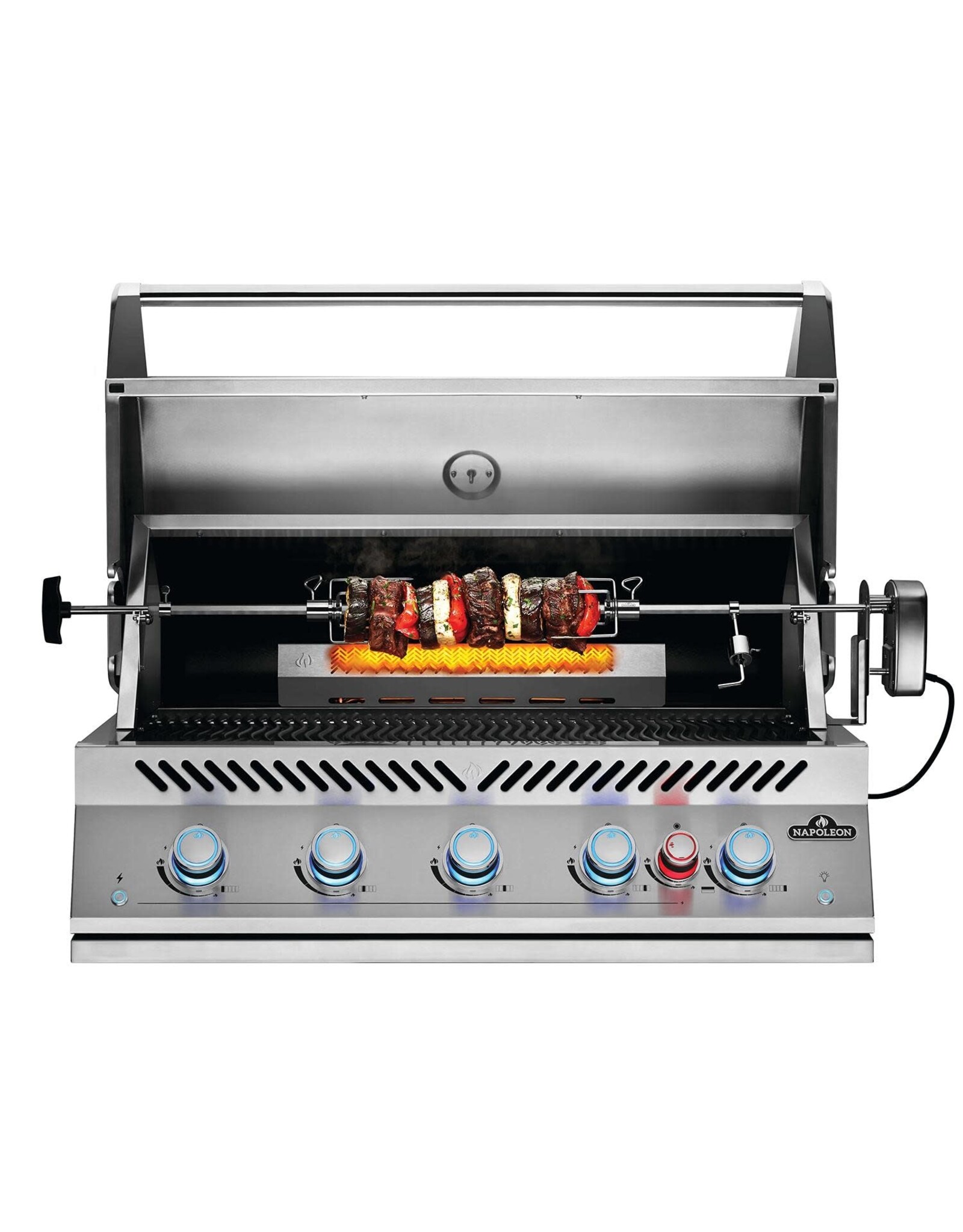 Napoleon Napoleon Built-In 700 Series 38" with Infrared Rear Burner Natural Gas, Stainless Steel - BIG38RBNSS-1