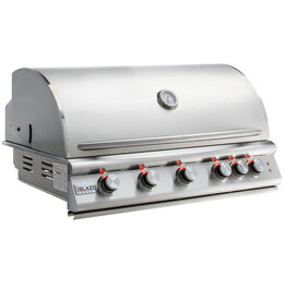 Blaze Outdoor Products Blaze Premium LTE Built-In Grill With Rear Infrared Burner & Grill Lights Built-In 40 Inch Natural Gas - BLZ-5LTE2-NG