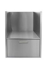 Blaze Outdoor Products Blaze Built-In 34-Inch Kamado Sleeve w/ Drawer - BLZ-KMDO-SLV-LT