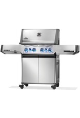 Napoleon Napoleon Prestige 500 Propane Gas Grill with Infrared Side and Rear Burner, Stainless Steel - P500VRSIBPSS