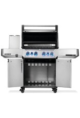 Napoleon Napoleon Prestige 500 Propane Gas Grill with Infrared Side and Rear Burner, Stainless Steel - P500VRSIBPSS