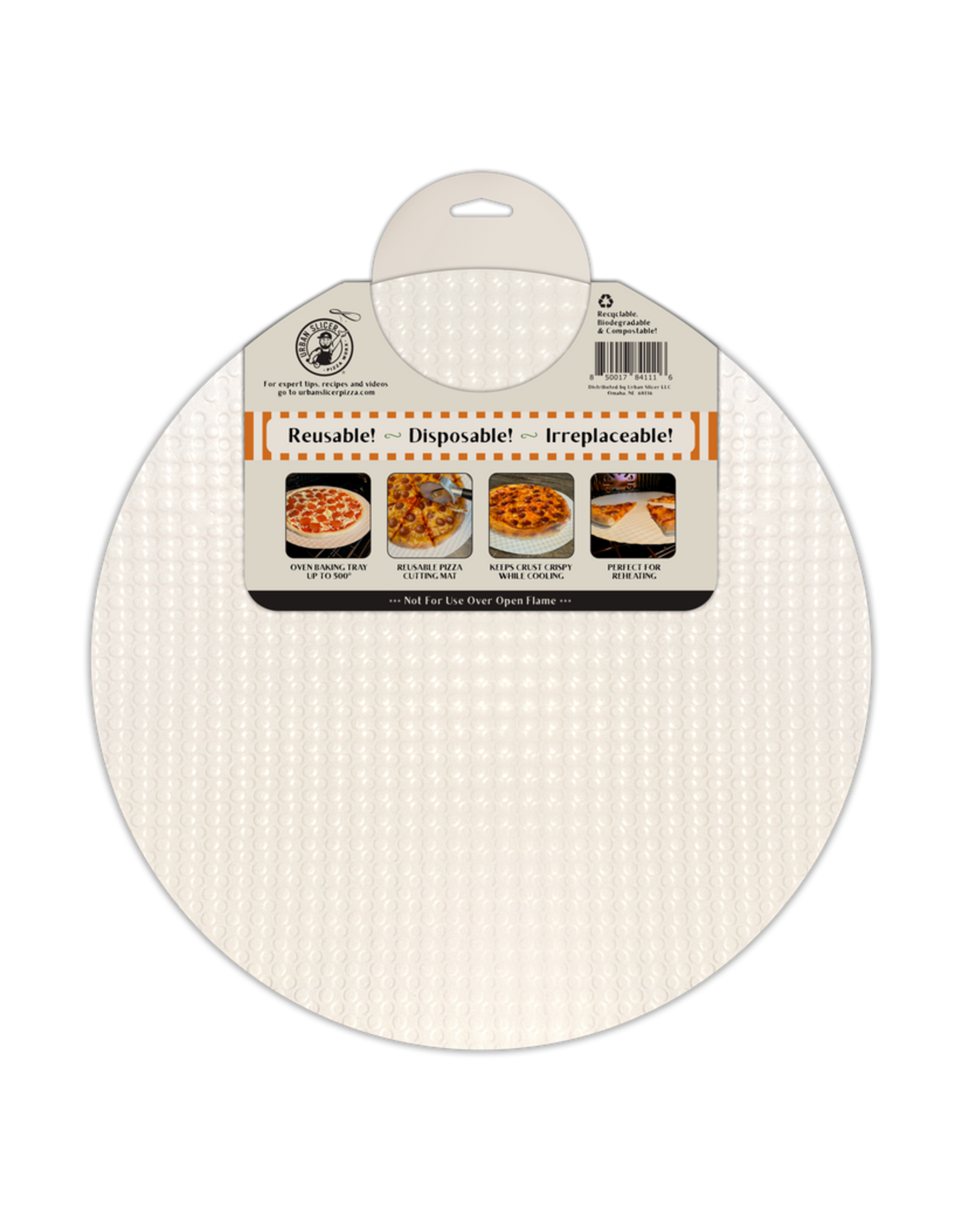Urban Slicer Pizza Worx Urban Slicer Pizza Worx 14" Multi-Use Pizza Tray 6-Pack - 84106