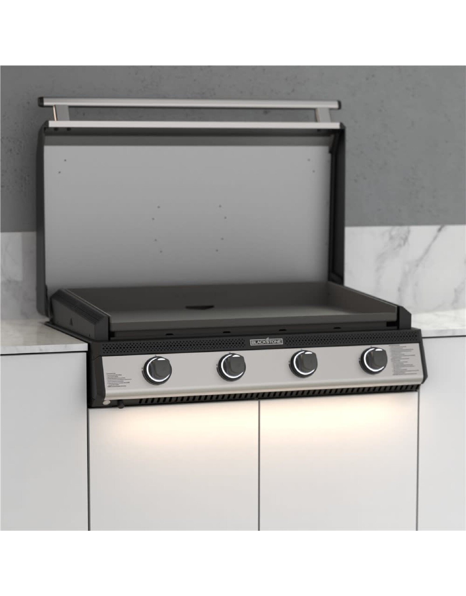Blackstone Blackstone Stainless Steel 36-Inch Drop-in Griddle with Hood - Propane - 6138
