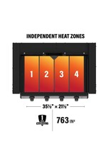 Blackstone Blackstone Stainless Steel 36-Inch Drop-in Griddle with Hood - Propane - 6138