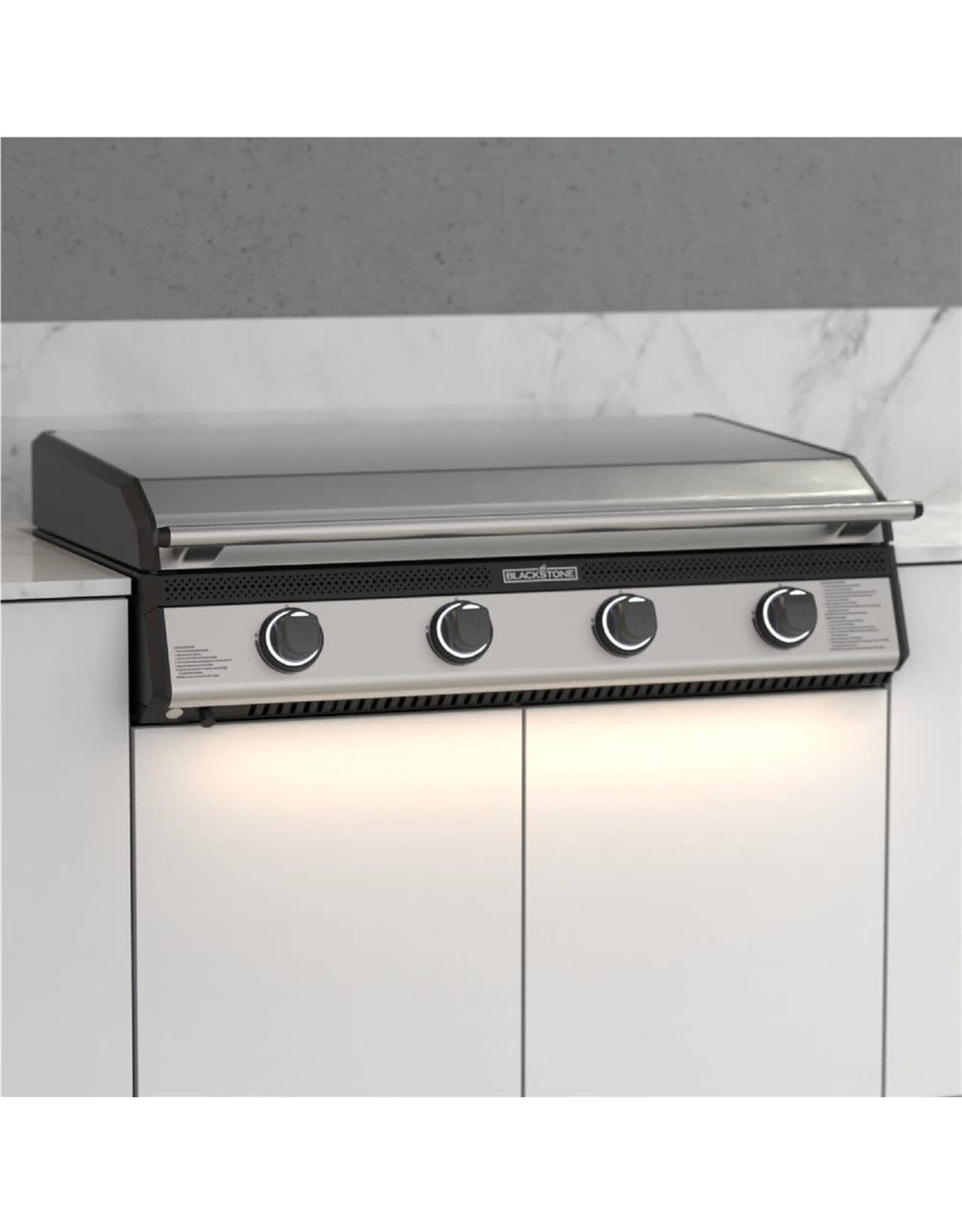 Blackstone Blackstone Stainless Steel 36-Inch Drop-in Griddle with Hood - Propane - 6138