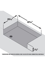 Blackstone Blackstone Stainless Steel 36-Inch Drop-in Griddle with Hood - Propane - 6138