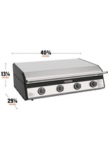 Blackstone Blackstone Stainless Steel 36-Inch Drop-in Griddle with Hood - Propane - 6138