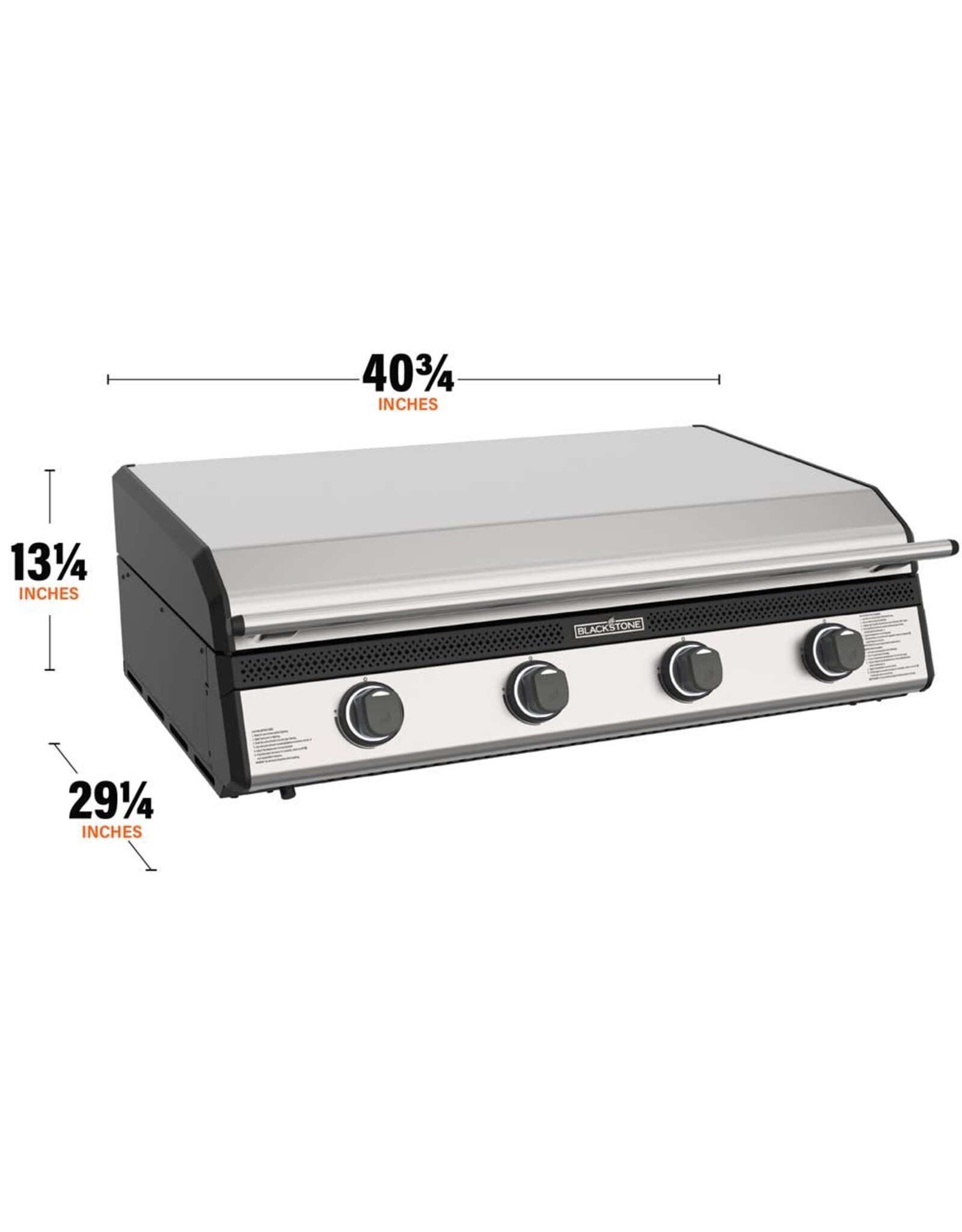 Blackstone Blackstone Stainless Steel 36-Inch Drop-in Griddle with Hood - Propane - 6138