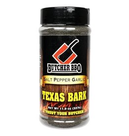 Butcher's BBQ Butcher BBQ Texas Bark Salt Pepper Garlic Seasoning No MSG Gluten Free 11.9 Oz - 56374