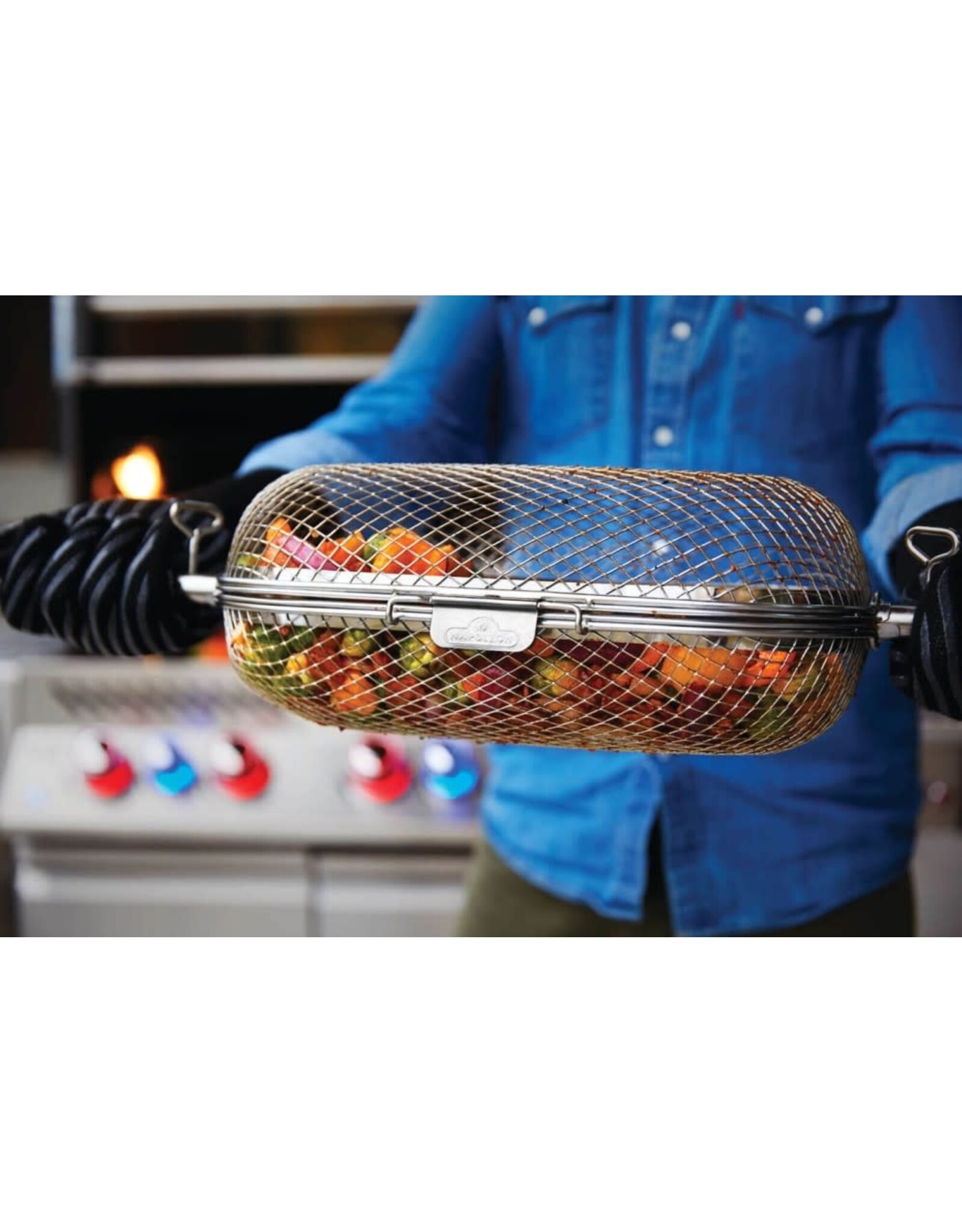 Napoleon Napoleon Rotisserie Grill Basket - 64000