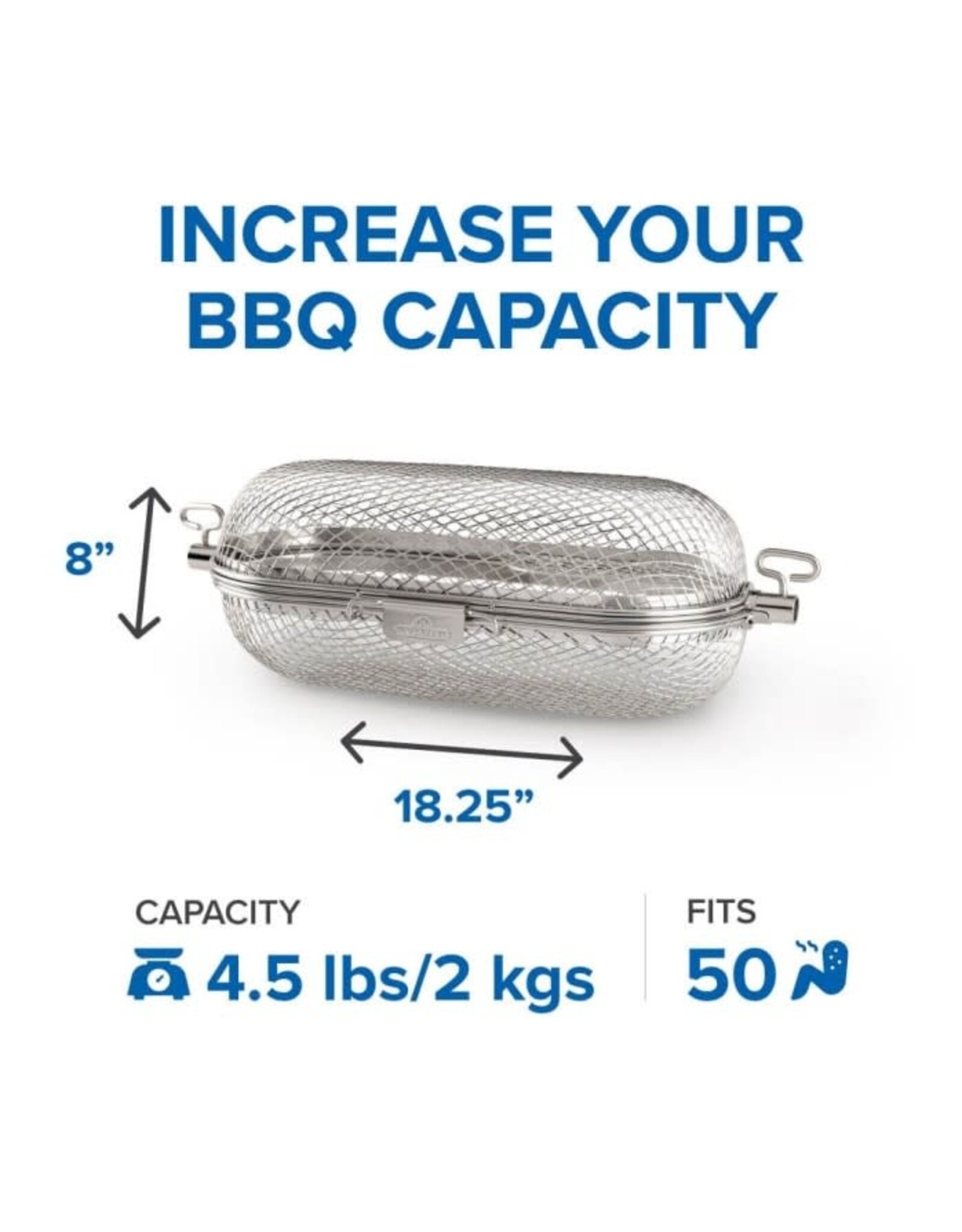Napoleon Napoleon Rotisserie Grill Basket - 64000