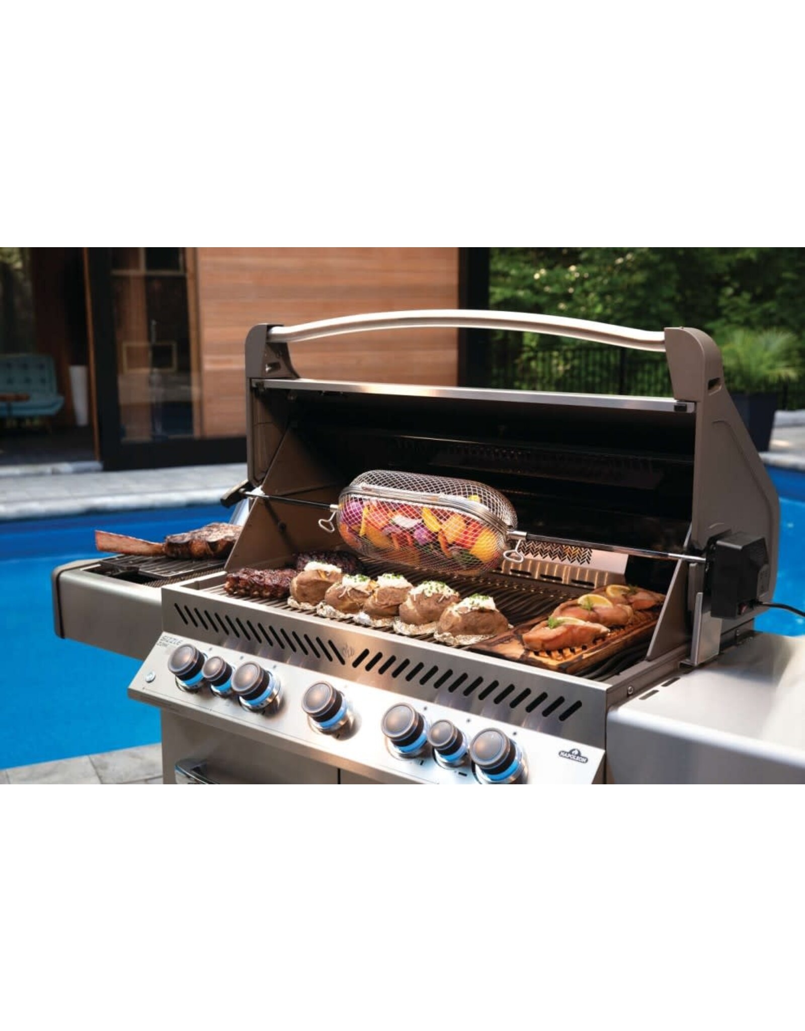 Napoleon Napoleon Rotisserie Grill Basket - 64000