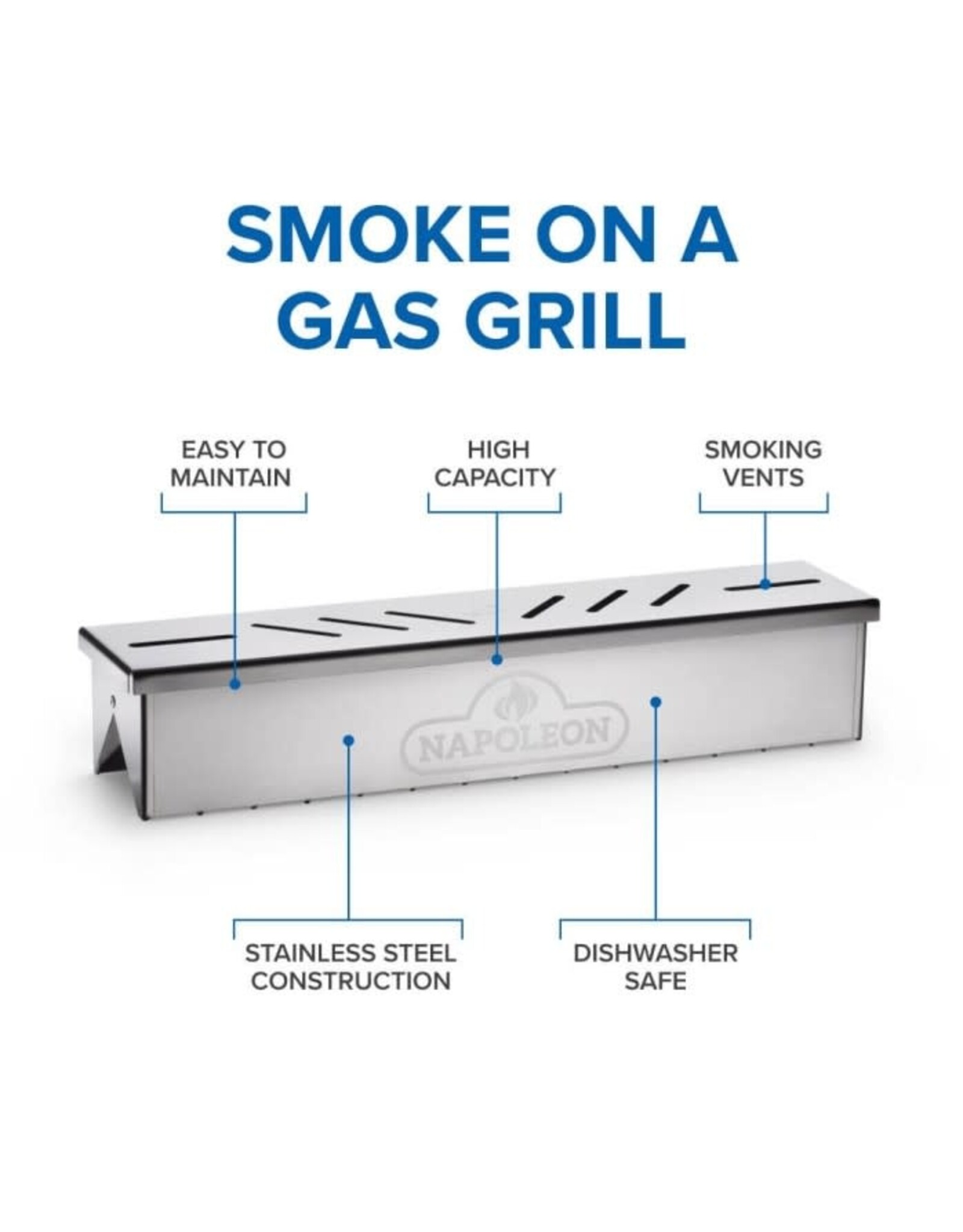 Napoleon Napoleon Stainless Steel Smoker Box - 67013