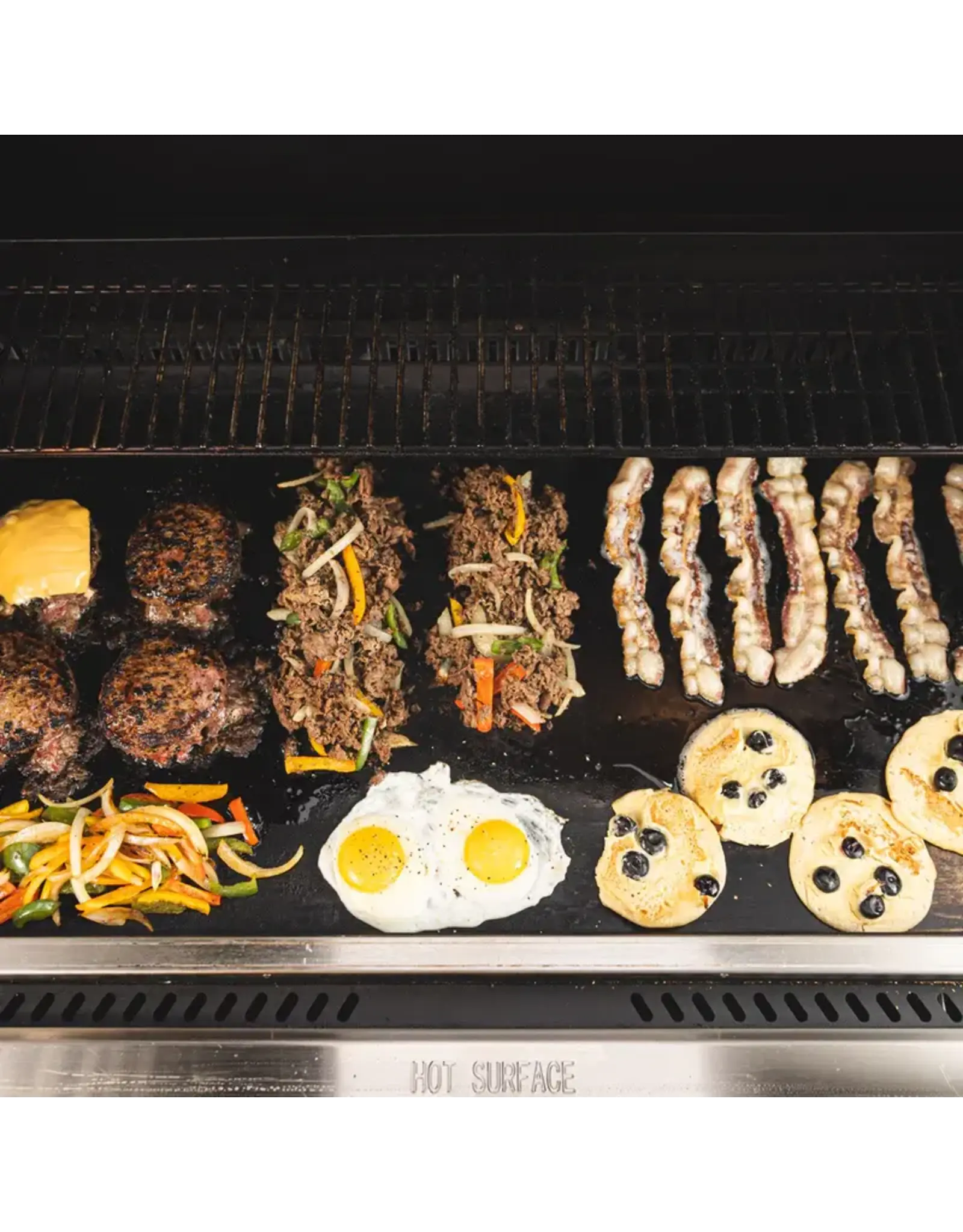 Recteq Recteq SmokeStone 600 Wood Pellet WiFi Pellet Griddle Black/Silver - RT-600SMKSTN