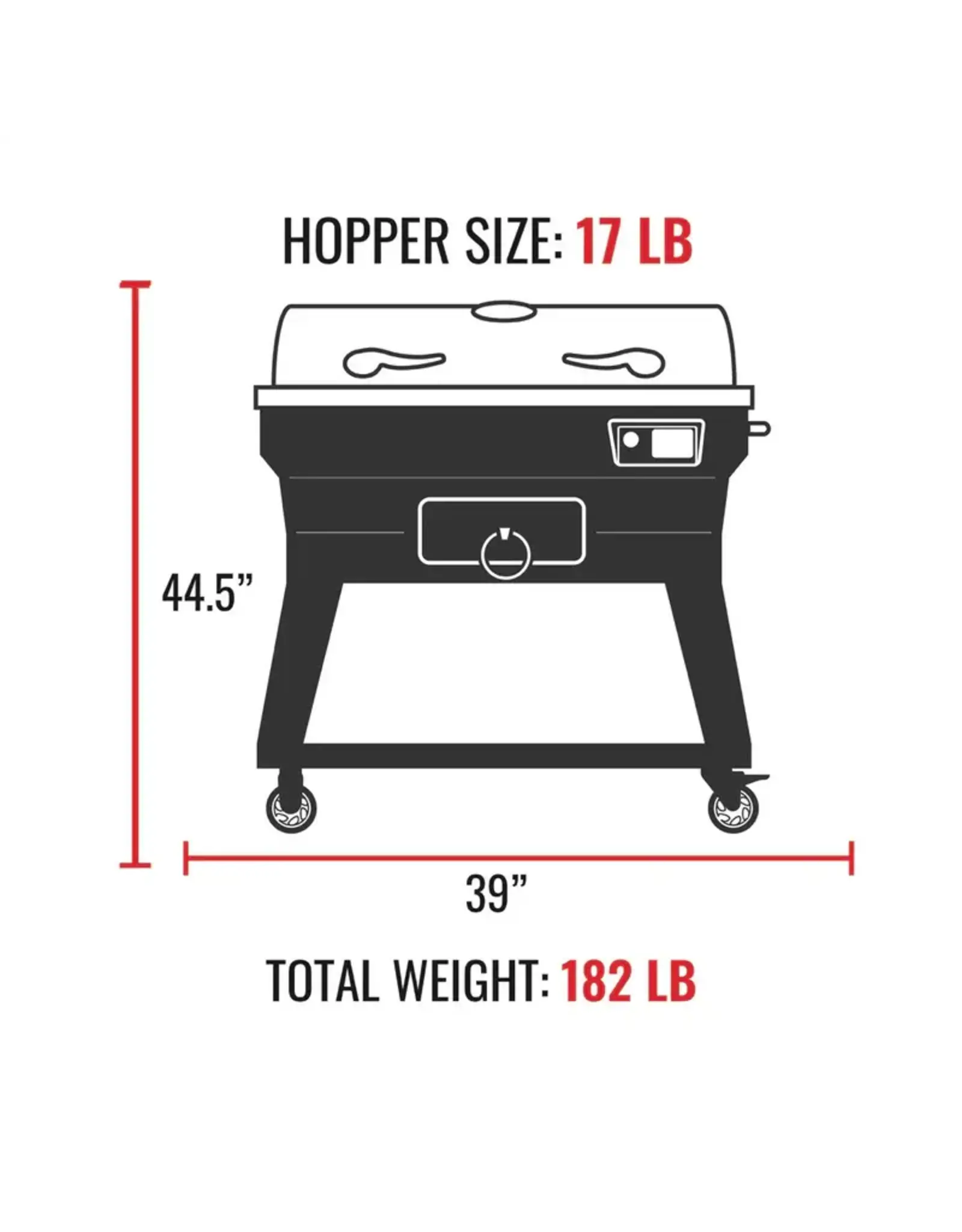 Recteq Recteq SmokeStone 600 Griddle - RT-600SMKSTN