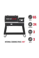 Recteq Recteq Patio Legend 400 Wood Pellet WiFi Grill and Smoker Black/Silver - RT-400PL