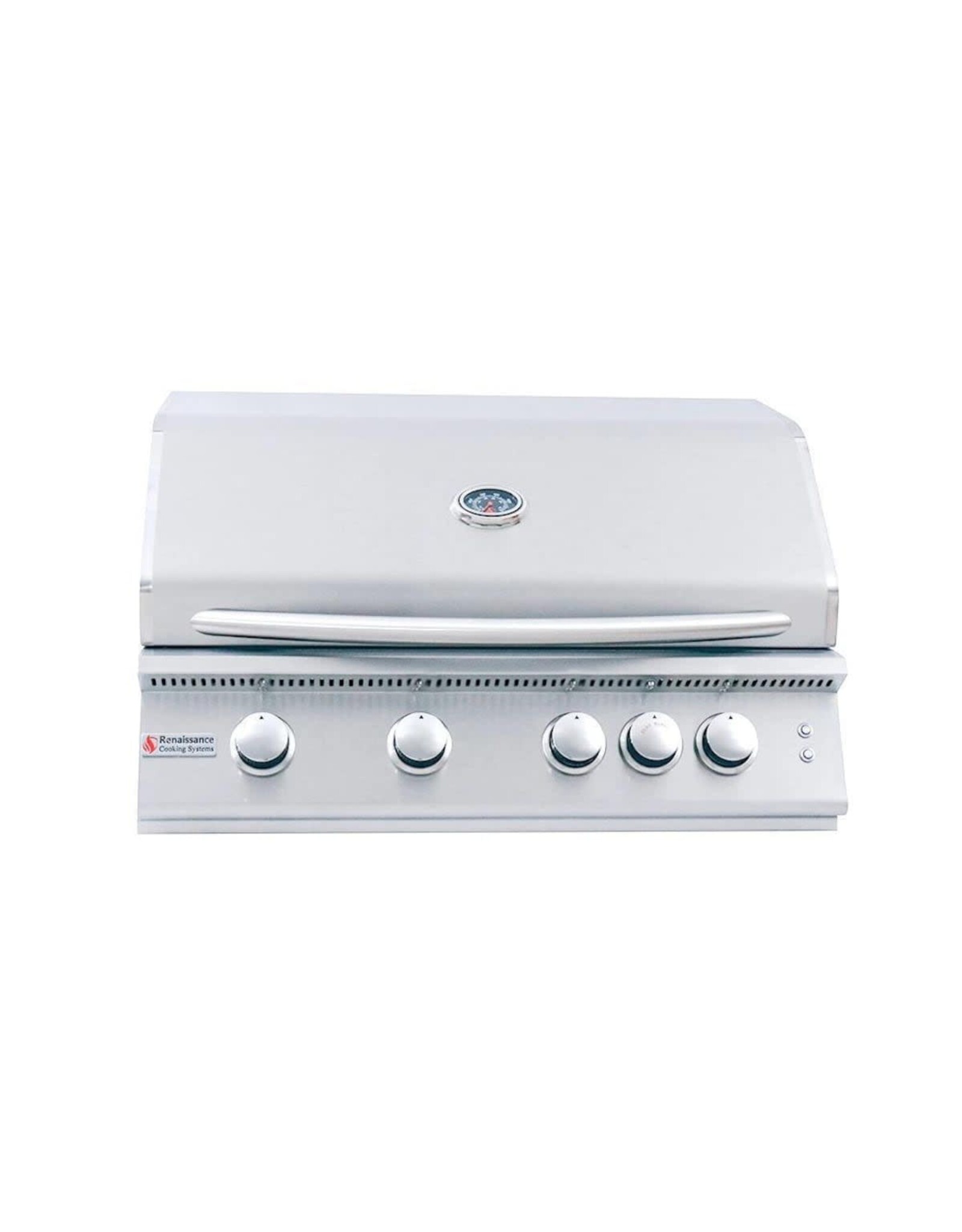 Renaissance Cooking Systems Renaissance 32" Premier Grill W/ Rear Burner & Blue LEDs - RJC32AL LP