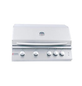 Renaissance Cooking Systems Renaissance 32" Premier Grill W/ Rear Burner & Blue LEDs - RJC32AL LP