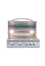 Renaissance Cooking Systems Renaissance 32" Premier Grill W/ Rear Burner & Blue LEDs - RJC32AL LP