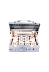 Renaissance Cooking Systems Renaissance Cooking Systems 32" Premier Drop-In Grill W / Rear Burner & LED Lights - Propane - RJC32AL LP