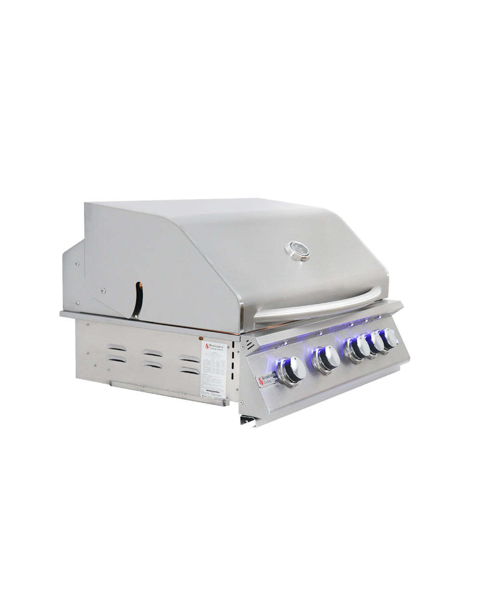 Renaissance Cooking Systems Renaissance 32" Premier Grill W/ Rear Burner & Blue LEDs - RJC32AL LP