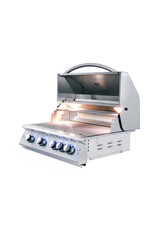 Renaissance Cooking Systems Renaissance 32" Premier Grill W/ Rear Burner & Blue LEDs - RJC32AL LP