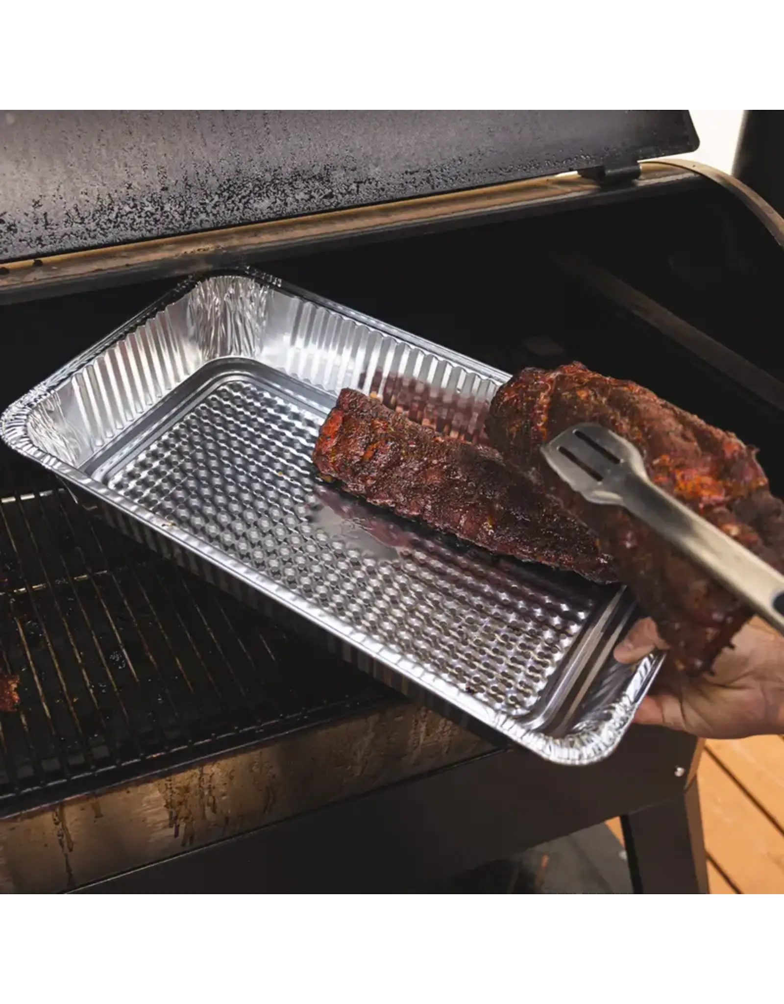 Recteq Recteq Aluminum Steamer Baking Pan 10 Pack - ACFLLSTMRPN