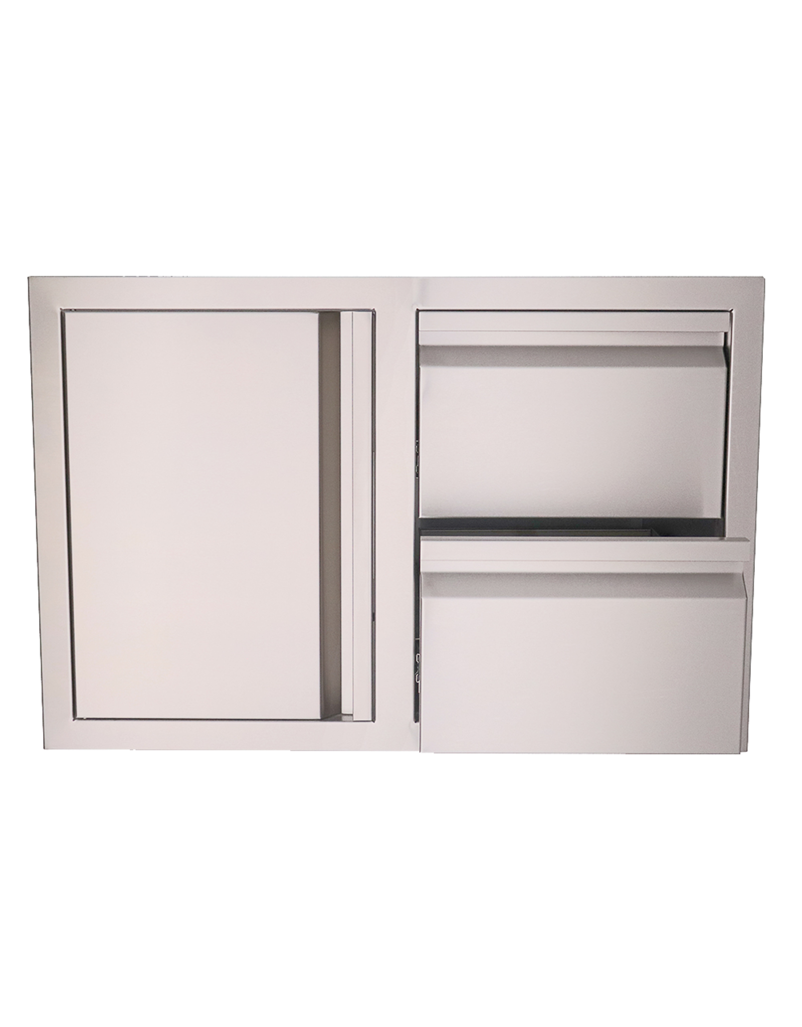 Renaissance Cooking Systems Renaissance Cooking Systems The Valiant Series Double Drawer w/ Door Combo - VDC1SCL