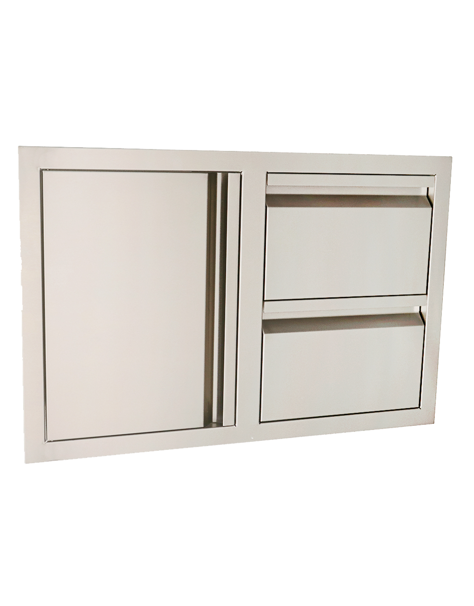 Renaissance Cooking Systems Renaissance Cooking Systems The Valiant Series Double Drawer w/ Door Combo - VDC1SCL