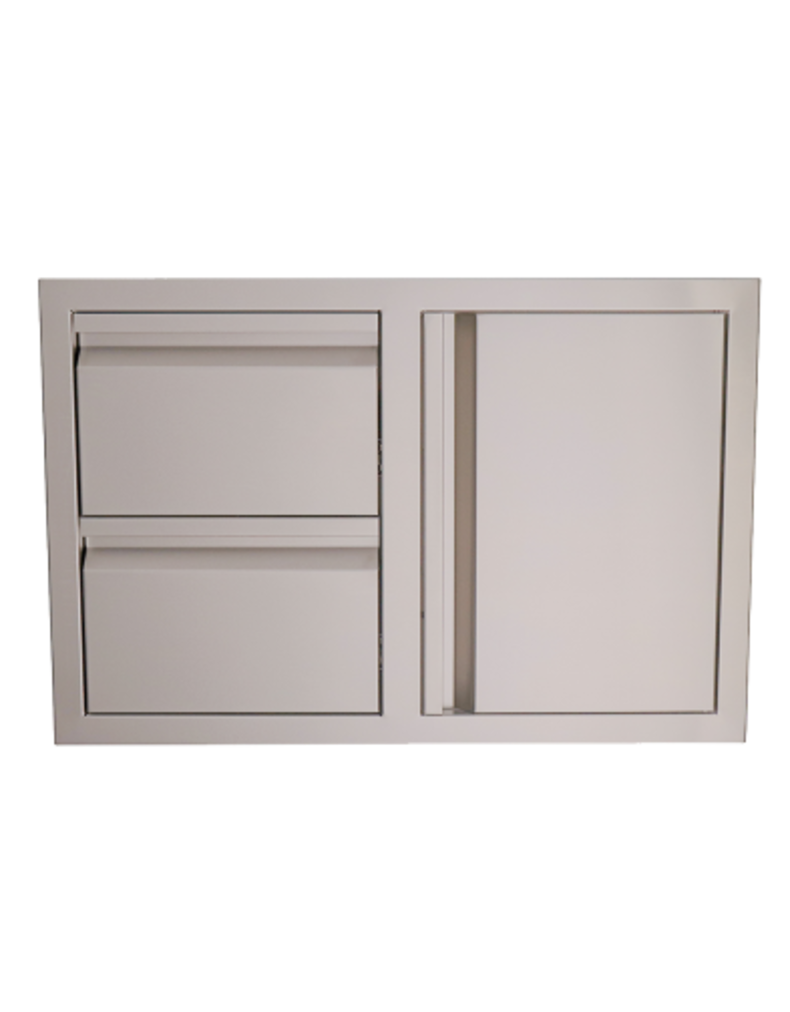 Renaissance Cooking Systems Renaissance Cooking Systems The Valiant Series Double Drawer w/ Door Combo - Right Swing - VDC1SCR