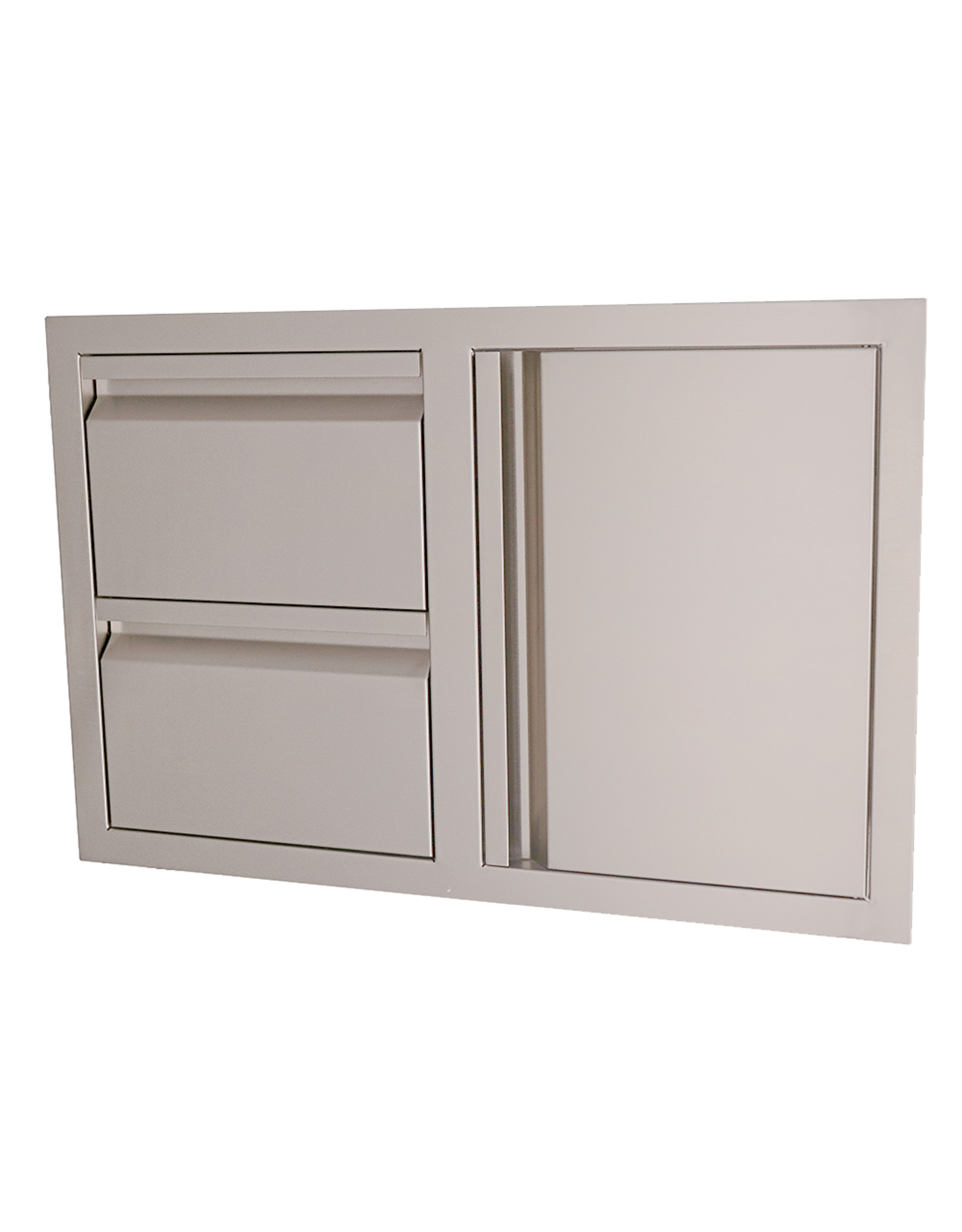 Renaissance Cooking Systems Renaissance Cooking Systems The Valiant Series Double Drawer w/ Door Combo - Right Swing - VDC1SCR