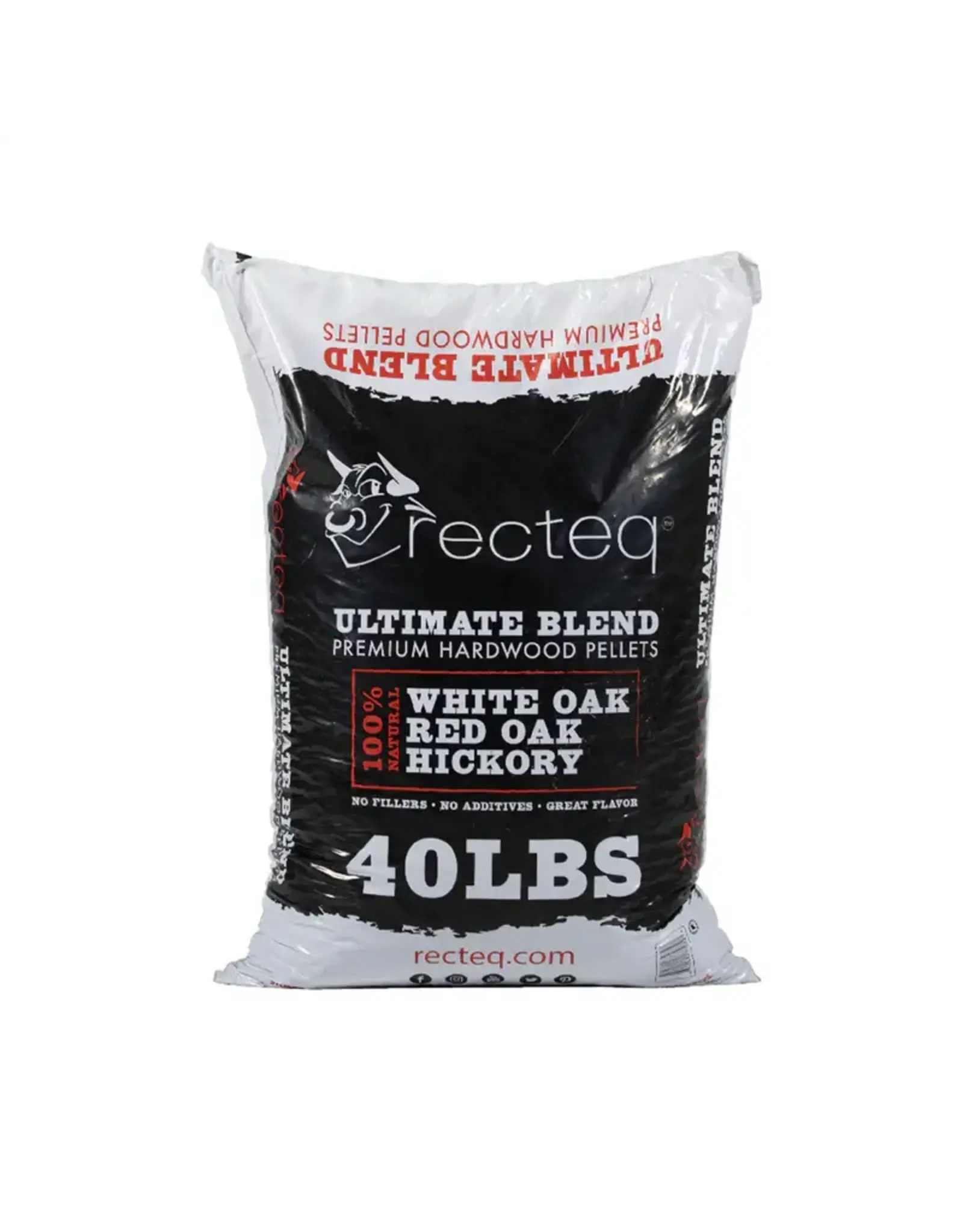 Recteq Recteq Hardwood Wood Pellet Fuel All Natural White Oak/Red Oak/Hickory 40 lb - RT-UBHPB