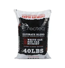 Recteq Recteq Hardwood Wood Pellet Fuel All Natural White Oak/Red Oak/Hickory 40 lb - RT-UBHPB