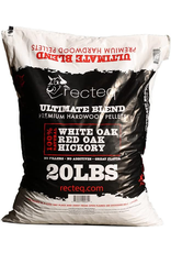 Recteq Recteq Hardwood Wood Pellet Fuel All Natural White Oak/Red Oak/Hickory 20 lb - RT-UBHWP20