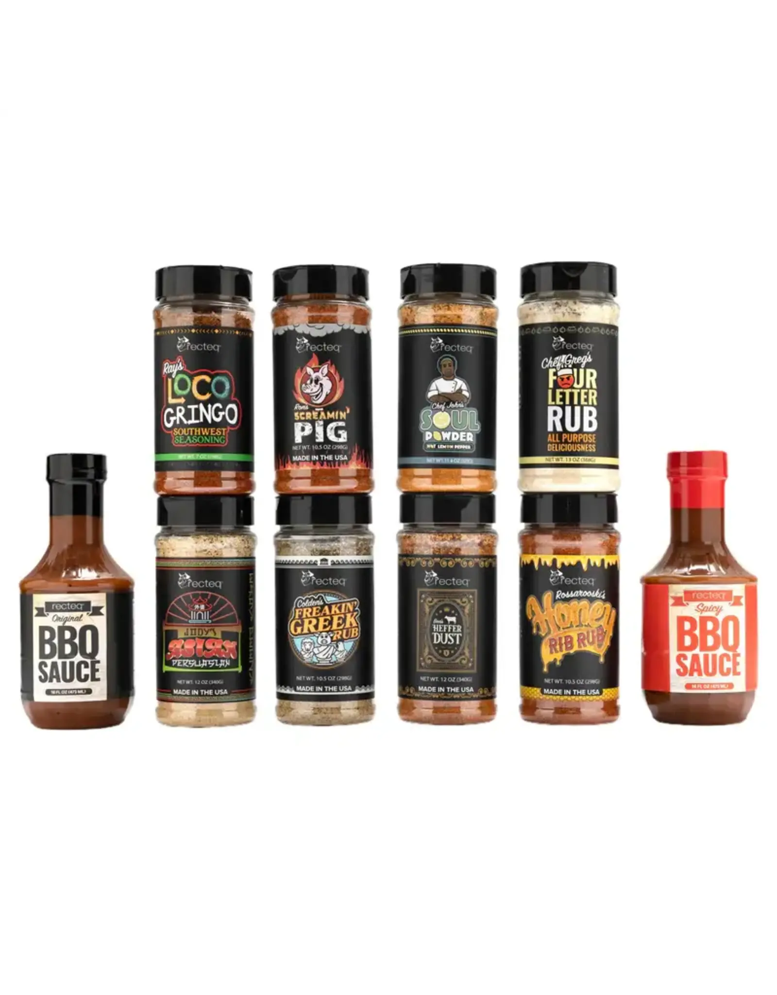 Recteq Recteq Rub & Sauce Boxed Bundle Variety Pack - RT-RSBDL