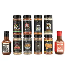 Recteq Recteq Rub & Sauce Boxed Bundle Variety Pack - RT-RSBDL