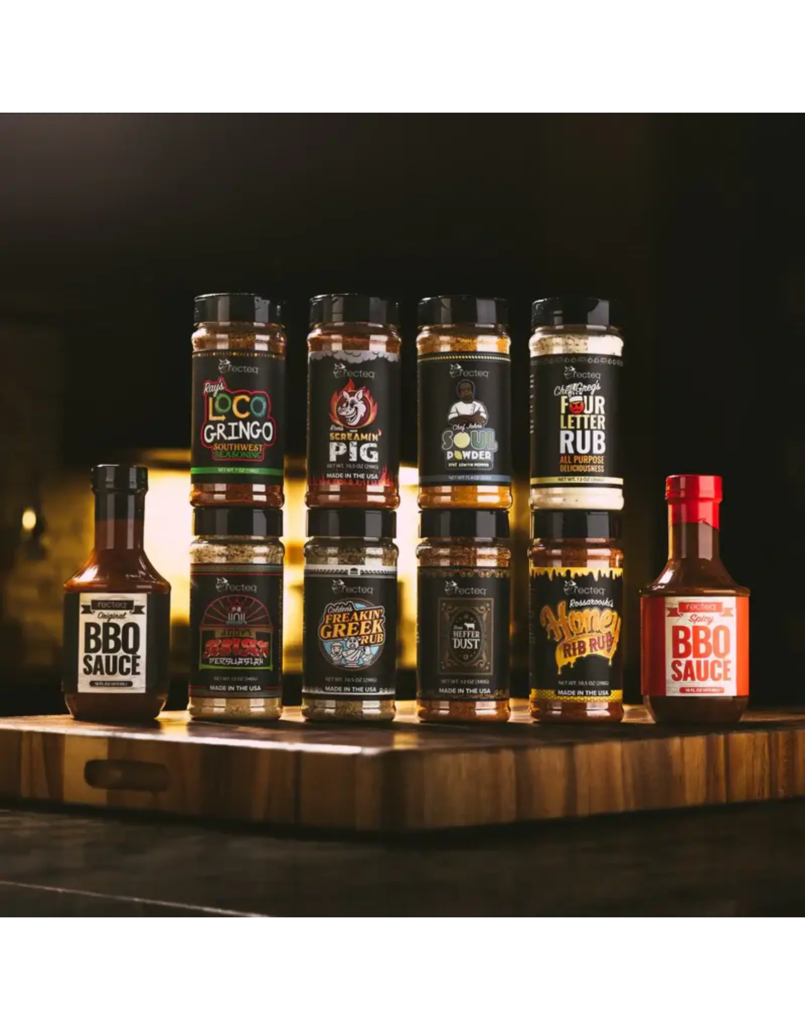 Recteq Recteq Rub & Sauce Boxed Bundle Variety Pack - RT-RSBDL