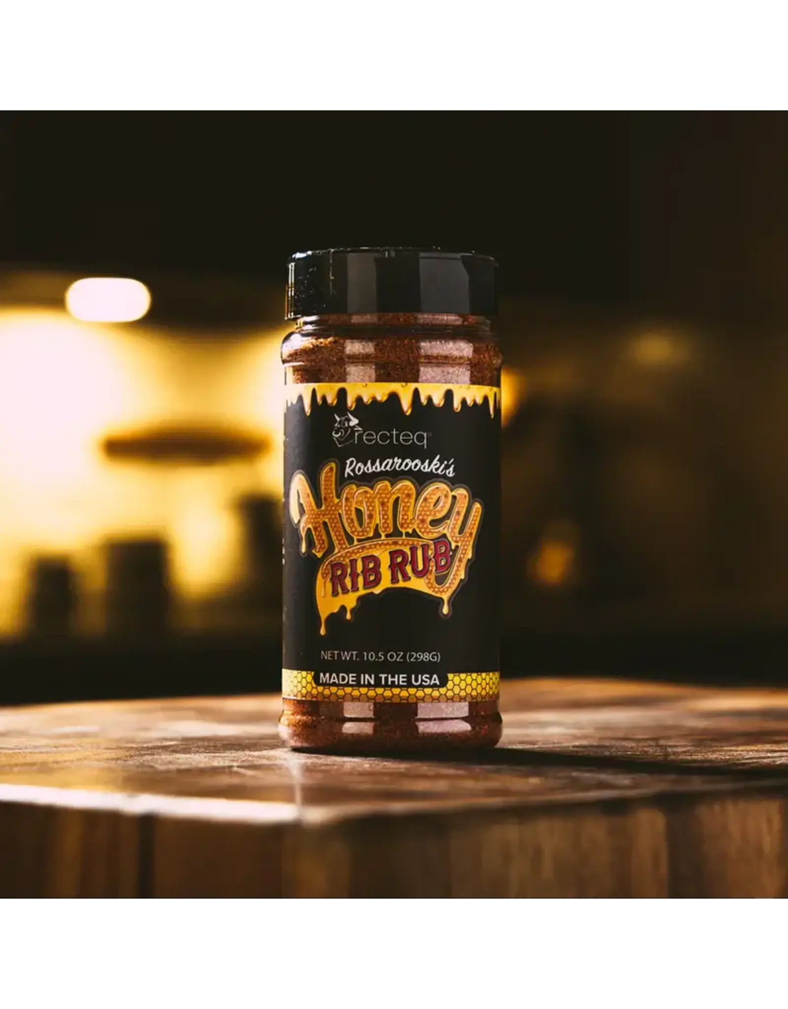 Recteq Recteq Rossarooski's Honey Rib BBQ Rub 10.5 oz - RT-RHRR