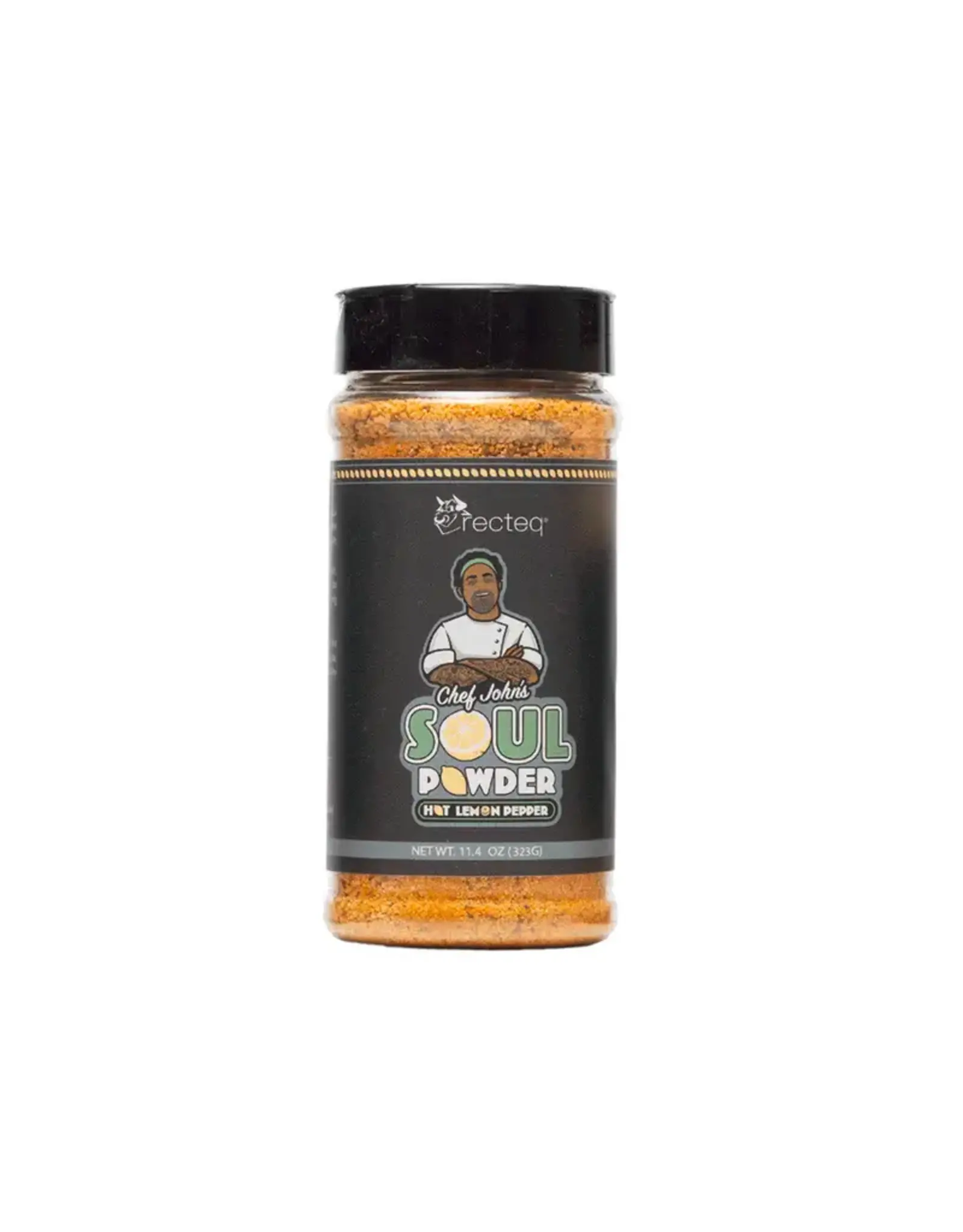 Recteq Recteq Chef Johns Soul Hot Lemon Pepper BBQ Rub 11.4 oz - GMCJSPR