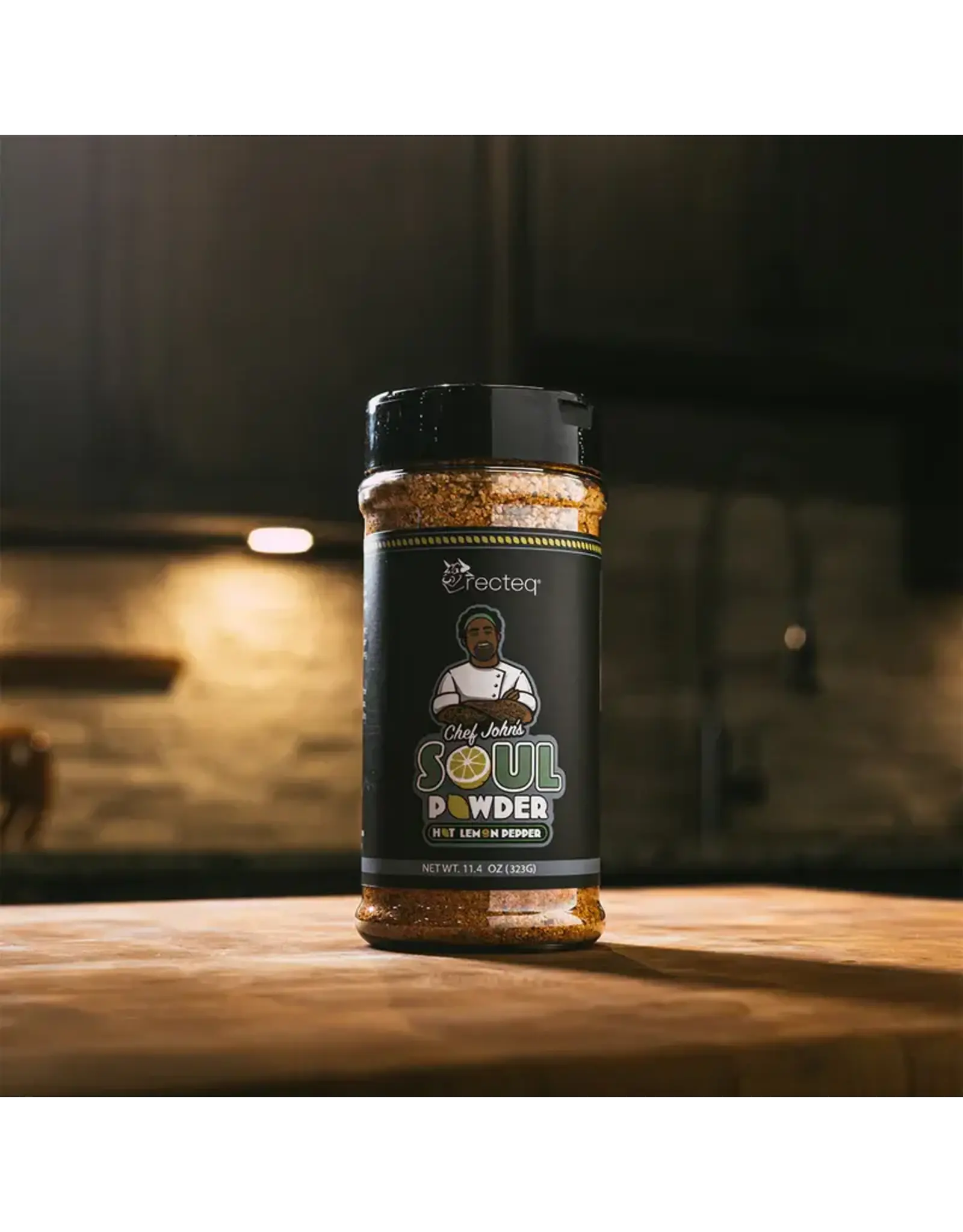 Recteq Recteq Chef Johns Soul Hot Lemon Pepper BBQ Rub 11.4 oz - GMCJSPR
