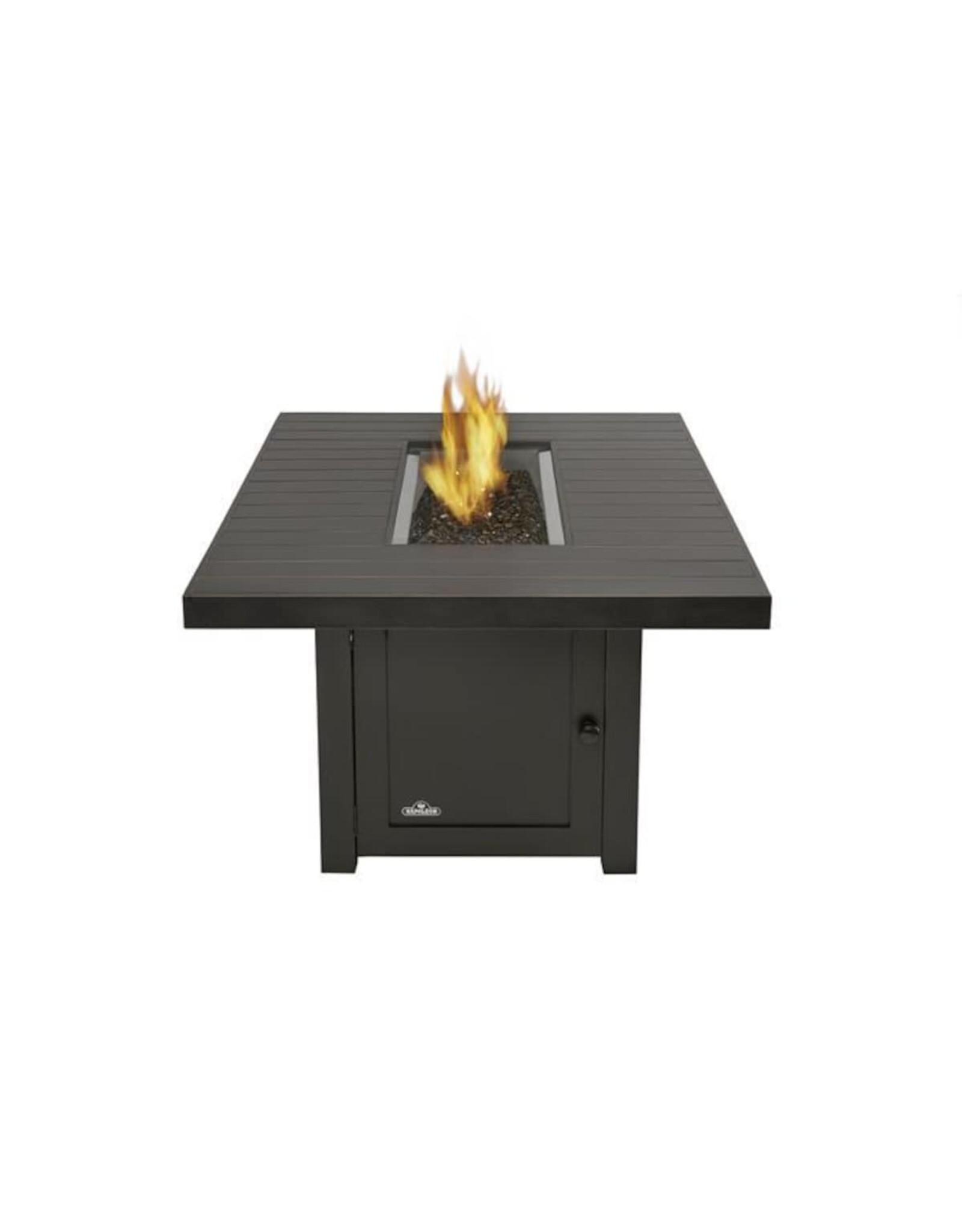 Napoleon Napoleon St. Tropez Patioflame 56-Inch Propane Gas Fire Table With Glass Embers - Rectangle - STTR