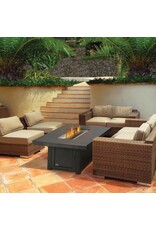 Napoleon Napoleon St. Tropez Patioflame 56-Inch Propane Gas Fire Table With Glass Embers - Rectangle - STTR